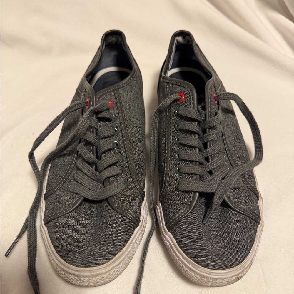 Ben Sherman Chandler Lo Gray Canvas Men's Sneakers 7